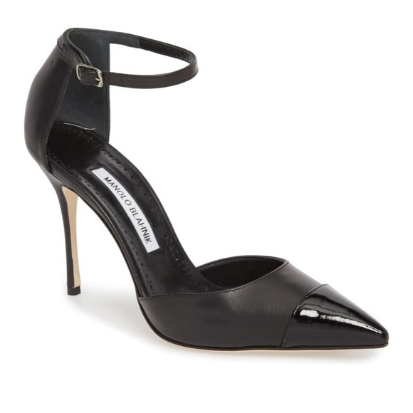 Manolo Blahnik Shoes - NWT Manolo Blahnik Trova Cap Toe Pump
